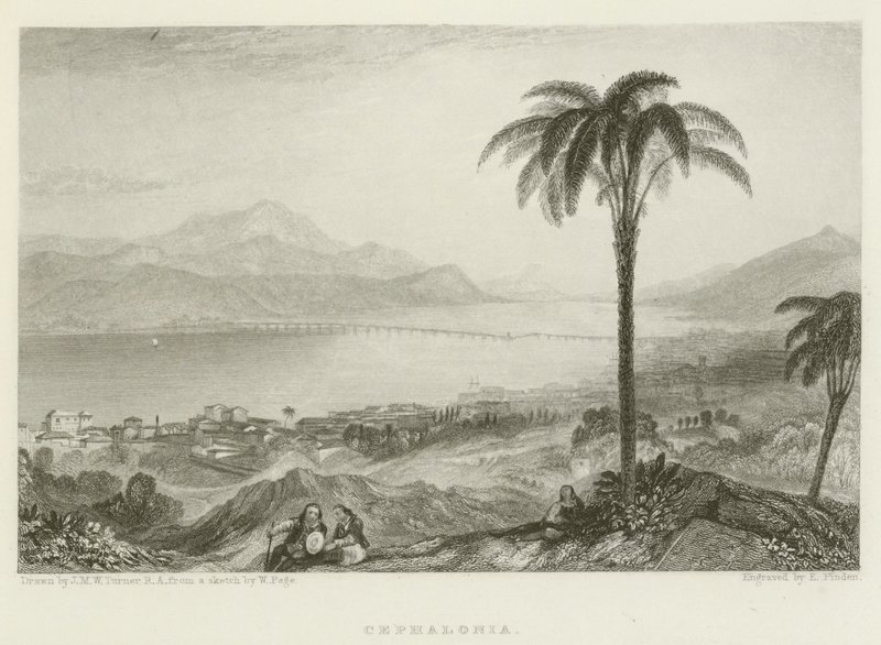 Céphalonie - after Joseph Mallord William Turner