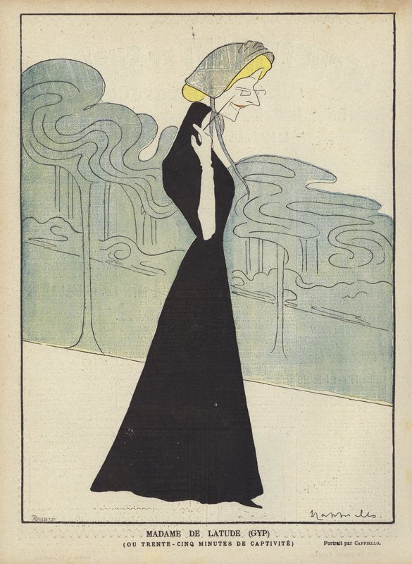 Madame De Latude (GYP) - after Leonetto Cappiello