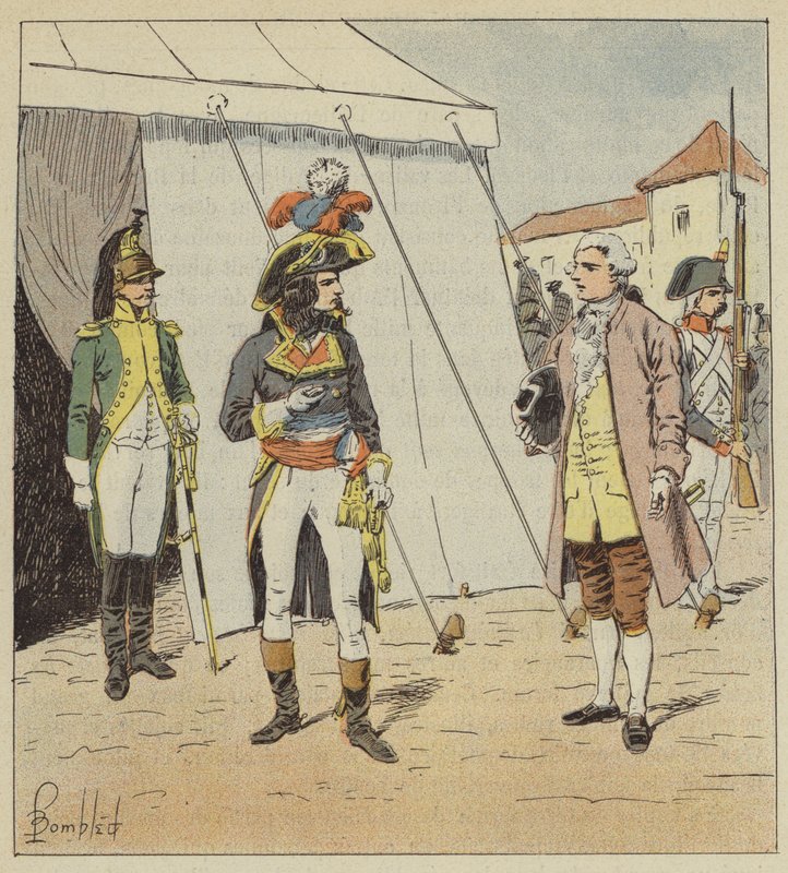 Il est trop tard, dit le général en chef en tirant sa montre - after Louis Charles Bombled