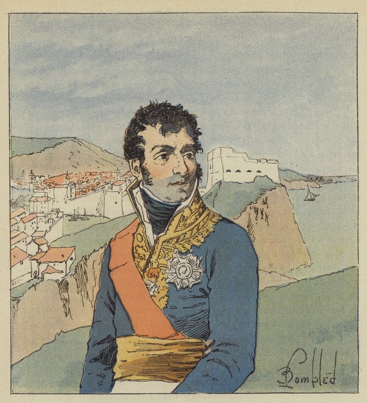 Le maréchal Marmont - after Louis Charles Bombled