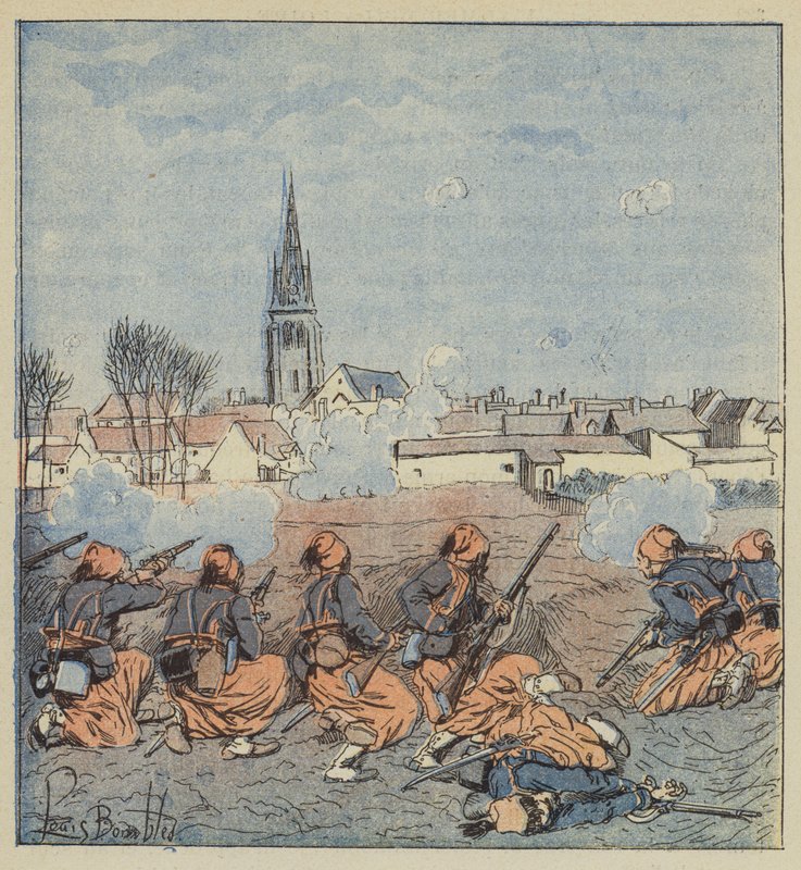 Les zouaves à l