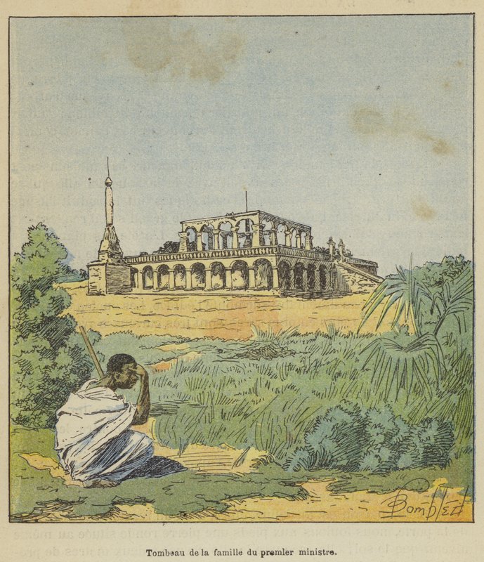 Tombeau de la famille du premier ministre - after Louis Charles Bombled