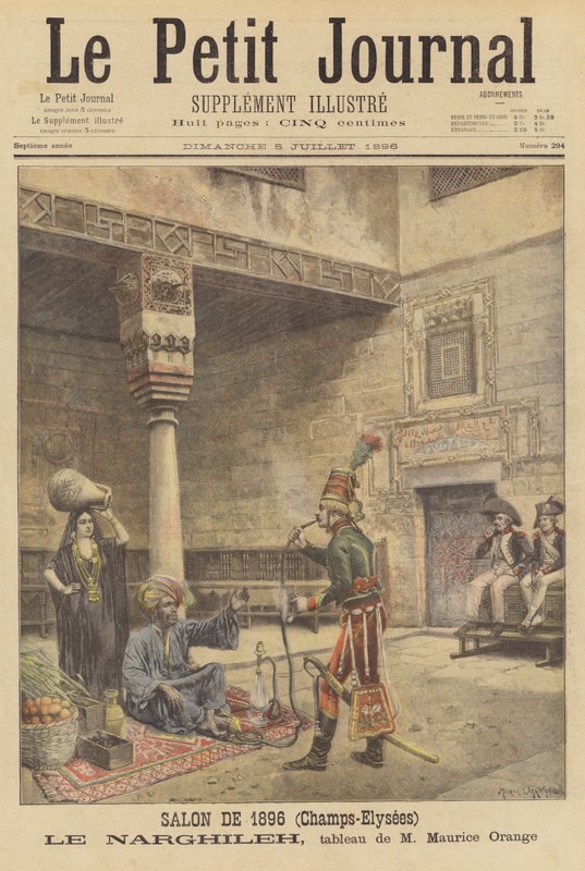 Le Narghilé - after Maurice Henri Orange
