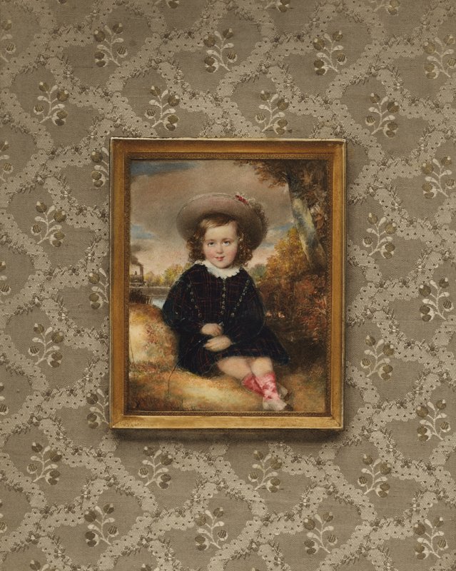 Portrait de Johann II, prince de Liechtenstein, enfant, 1844 - after Moritz Michael Daffinger