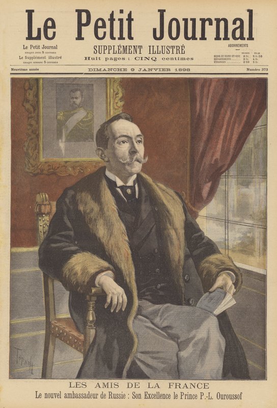 Lev Pavlovich Urusov, nouvel ambassadeur de Russie en France - after Oswaldo Tofani