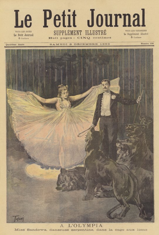 Miss Sandowa, danseuse à l