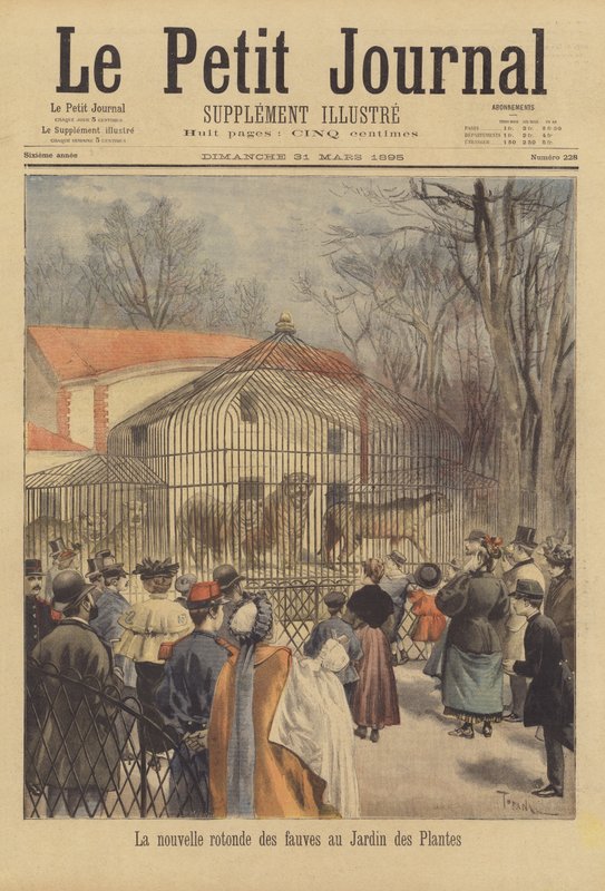 Nouvelle enceinte pour animaux sauvages au Jardin des Plantes - after Oswaldo Tofani
