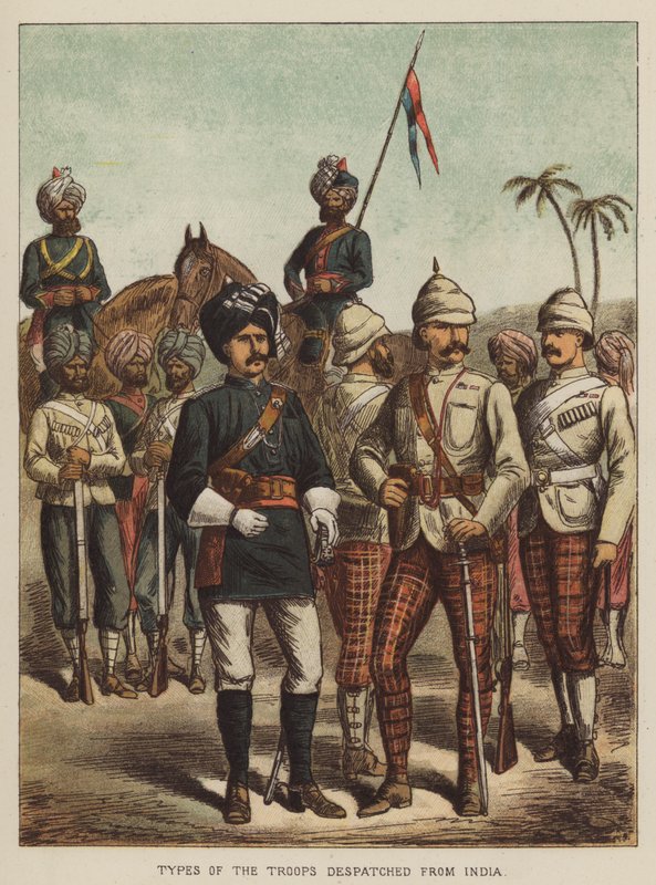 Types de troupes envoyées d