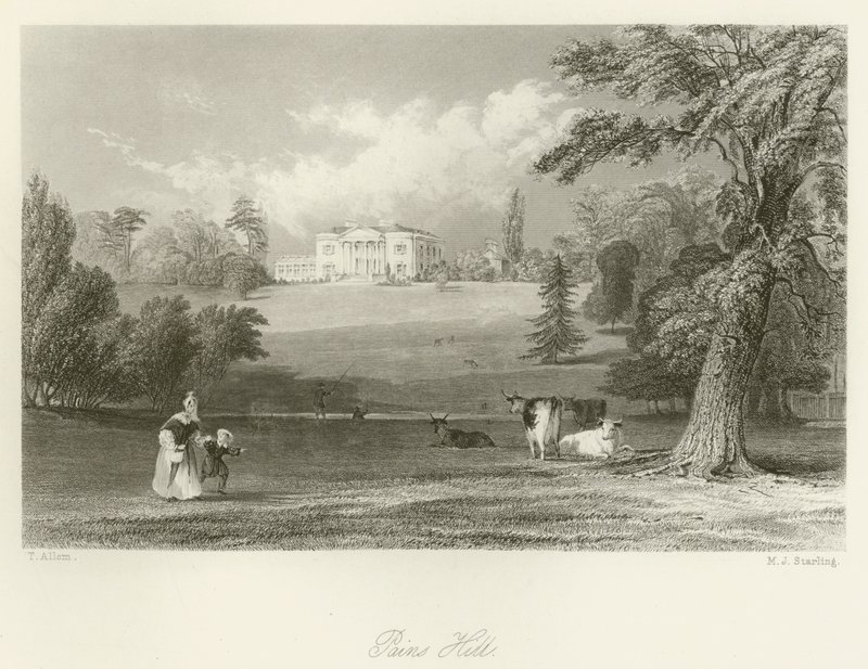 Pains Hill - after Thomas Allom