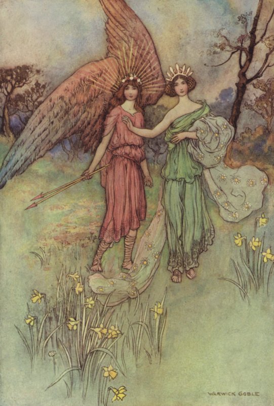 Geoffrey Chaucer, La Légende des bonnes femmes - after Warwick Goble