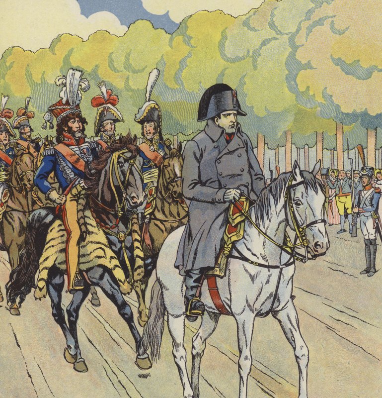 Napoléon Ier de France, surnommé le "Petit Caporal" - pseudonym for Onfray de Breville Jacques Job