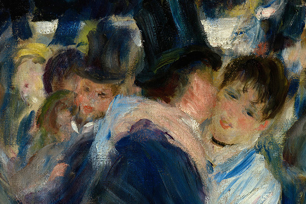 Tanz im Le Moulin de la Galette Detailausschnitt 2