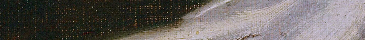 L'Origine du monde (Gustave Courbet), Detail: Weißes Laken links