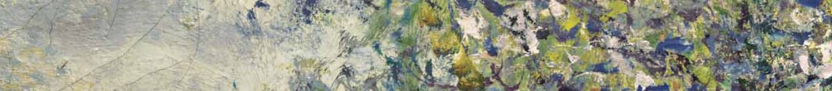 Le Pommier (Claude Monet), Detail: Zweige gegen den Himmel