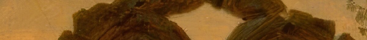 Le rêveur (Caspar David Friedrich), Detail: Gotisches Fenstermaßwerk