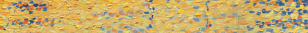 Le Port au soleil couchant, Opus 236 (Paul Signac), Detail: Spiegelung im Wasser