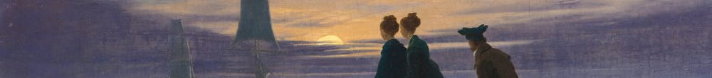 Lever de lune sur la mer (Caspar David Friedrich)