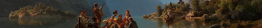 Voyage nuptial à Hardanger (Adolph Tidemand)