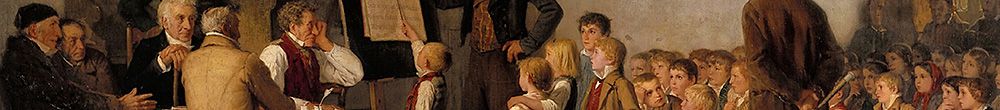 L'examen scolaire (Albert Anker)