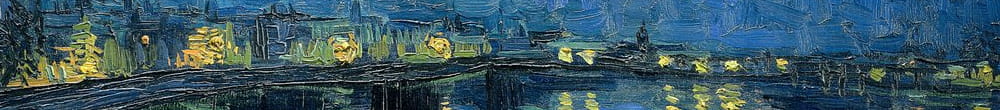 Nuit étoilée sur le Rhône (Vincent van Gogh)