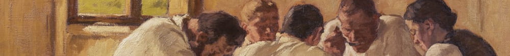 Déjeuner La Soupe, Version II, 1910 (Albin Egger Lienz)