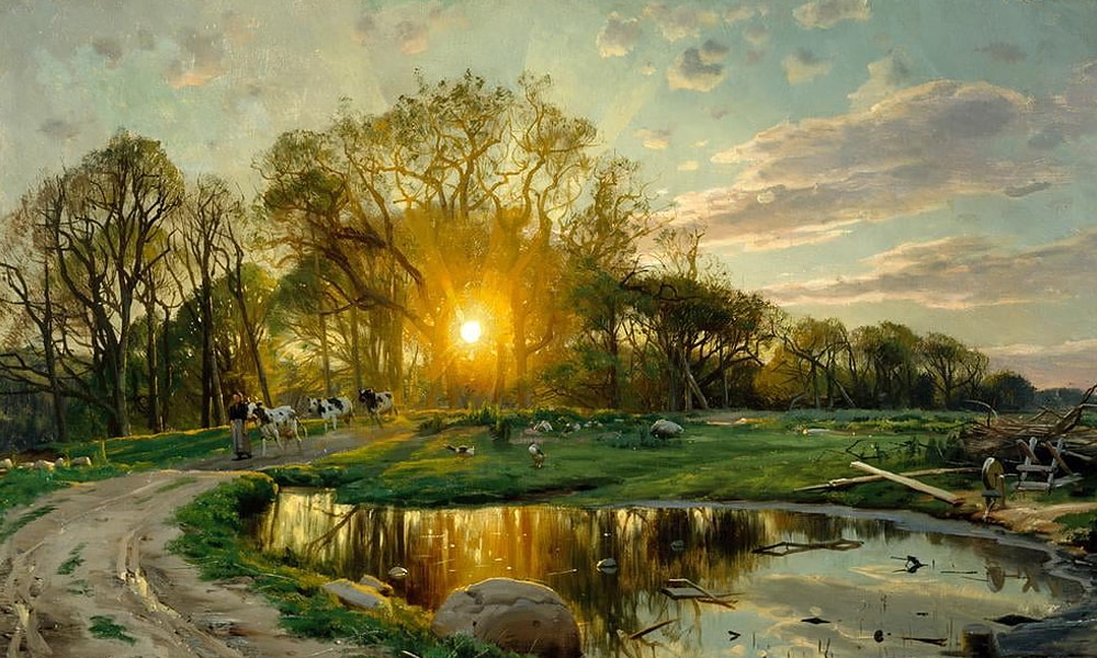 Lever du soleil Coucher du soleil
