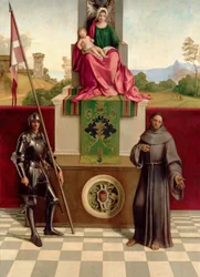 Madone et Enfant entre Saint François et Saint Nicasius (La Madone de Castelfranco)