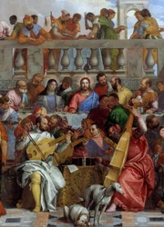 Détail central de « Les Noces de Cana » par Veronese