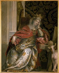 Le Rêve de Sainte Hélène (Sainte Hélène, 249-330) par Paolo Veronese