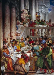 Les Noces de Cana (détail)