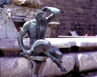 La Fontaine de Neptune (détail)