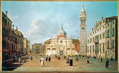 Campo Santa Maria Formosa (huile sur toile)
