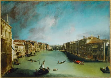Canal Grande, Venise (peinture sur toile)