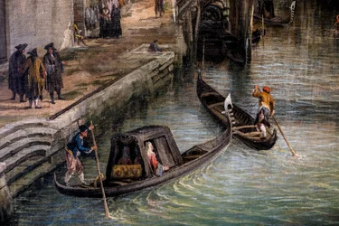Le ruisseau des mendiants, vers 1723 (huile sur toile)