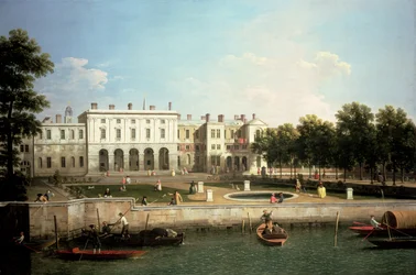 Ancien Somerset House depuis la Tamise, Londres