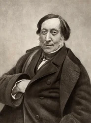 Gioachino (Antonio) Rossini (1792-1868) compositeur italien. D
