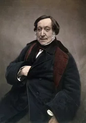 Gioachino (Antonio) Rossini (1792-1868) compositeur italien. d