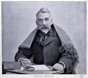 Mallarmé (1842-1898) - photographie de Nadar, Carnavalet