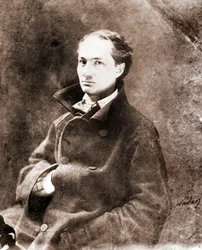 Portrait de Charles Baudelaire, écrivain (1821-1867) - Photographie par Nadar (Félix Tournachon)