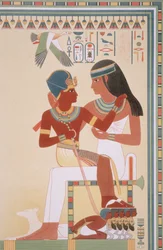 Amounoph II et sa gouvernante de 