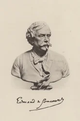 Edmond de Goncourt, romancier français
