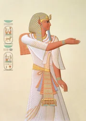 Portrait du pharaon Mienptah-Hotephimat