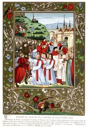 Entrée de Charles VII à Rouen, 26 octobre
