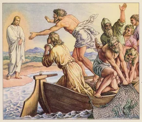 Jésus apparaissant à ses disciples