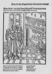 Le Livre de Cirurgia par Hieronymus Brunschwig (lithographie)