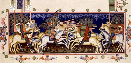 Scène de bataille (Croisades imaginées) - dans 