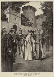 Le Pape Léon XIII dans l