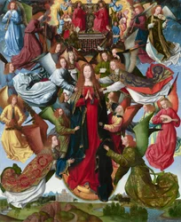 Marie, reine du ciel, vers 1485-1500 (huile sur panneau)