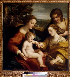 Le mariage mystique de Sainte Catherine d