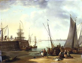 Scène de navigation hollandaise